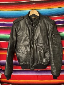 Vintage Yamaha Leather Jacket - Picture 1 of 7