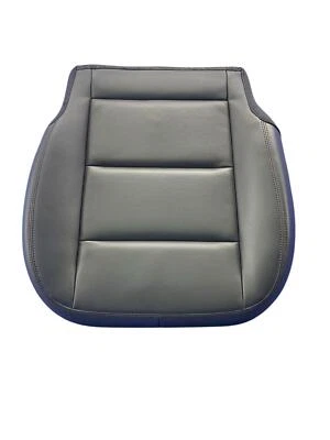 2025 FORD EXPLORER FRONT LEFT LOWER HEATED SEAT CUSHION DARK GRAY LEATHER OEM - Image 1 of 4