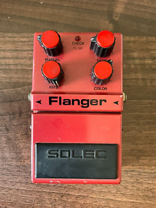 Solec ANALOG FLANGER Effects Pedal.