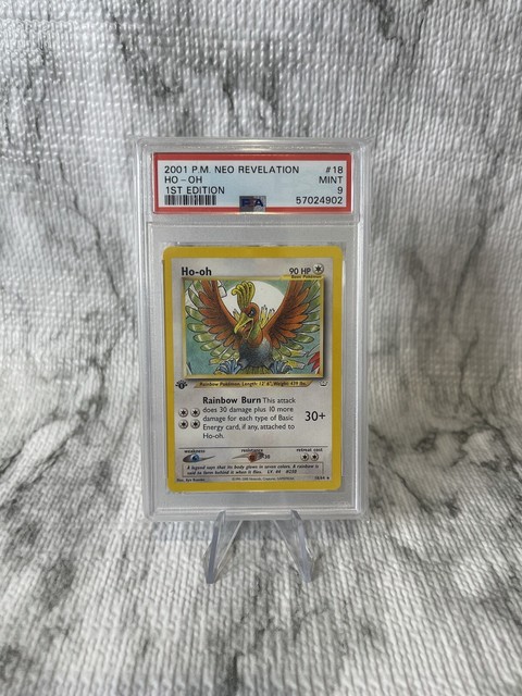 PSA 8 Pokemon Raikou Neo Revelation 1st Edition Rare #22 NEAR MINT