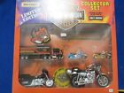 Matchbox collector series Harley Davidson Limited Edition Motorcycle semi toy