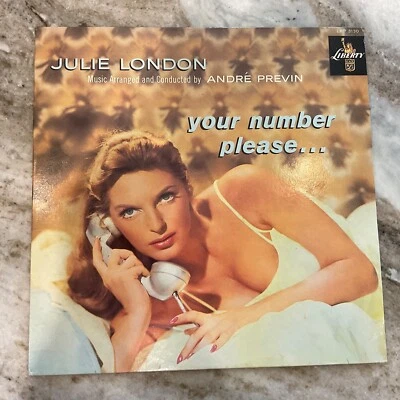 JULIE LONDON LP YOUR NUMBER PLEASE.... 1984 FRENCH PRESS M/NM Liberty LRP 3130 - Image 1 of 3