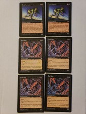 6 Mtg Black Nm/Lp 4x Foul Imp/ 2x Fetid Horror