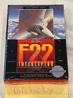 F22 Interceptor (Sega Genesis) NEW FACTORY SEALED, MINT CONDITION, EA!
