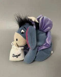 Eeyore Sugar Plum Fairy The Disney Store Mini Bean Bag Plush Toy Winnie Pooh 7” - Picture 1 of 6