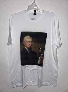 Camiseta manga corta The Daily Wire LEFTIST TEARS Thomas Jefferson L NUEVA A29 - Imagen 1 de 14