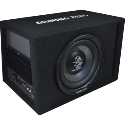 Ground Zero GZIB 200XBR ACT AKTIV SUB Subwoofer Gehäuse Bassreflex Woofer 20 cm - Bild 1 von 3