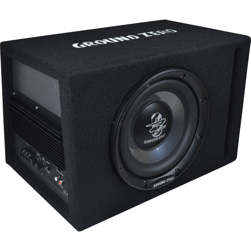 Ground Zero GZIB 200XBR ACT AKTIV SUB Subwoofer Gehäuse Bassreflex Woofer 20 cm - Bild 1 von 3