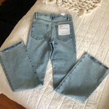 GOOD AMERICAN GOOD CLASSIC NATURAL FRAY SIZE 4/27 NEW WITH TAGS