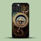 Vintage Map Compass Elements For Iphone 14 15 11 12 13 Pro X Xs Xr Max
