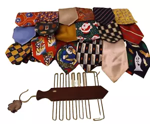 Joblot of mostly silk ties x18 - Picture 1 of 3