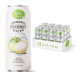 CoCo Joy All Organic Coconut Water, Natural and Fresh, Nutrient-Rich Coconut-...