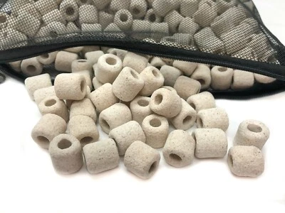 WAVE POINT Premium Micro Fiber Ceramic Bio Filter Media Ceramic Ring Aquarium Canister Pond