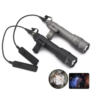 Linterna LED 1400LM M640DF Doble Combustible Arma Luz Estroboscópica Desplazamiento Riel Lateral - Imagen 1 de 11