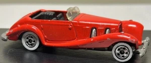 Hot Wheels Mercedes 540K Mattel 1982 Red Malaysia Whitewall - Picture 1 of 9