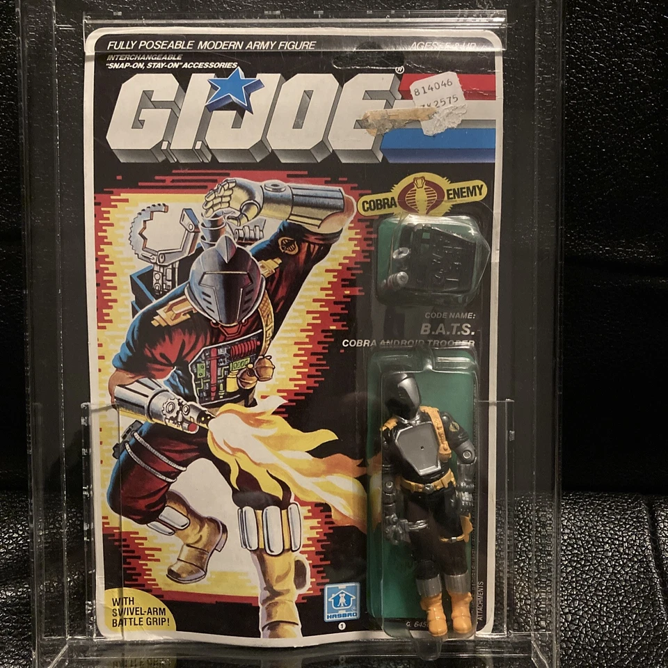 Vintage Hasbro Gi Joe Cobra Bat Moc O ring Figure. - Image 1 of 4