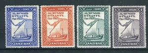 Zanzibar KGVI 1944 Bicentenary SG327/30 MNH - Picture 1 of 1