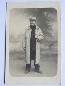 05E21 CARTE POSTALE PHOTO PORTRAIT DE POILU 12 e RI MARNE FLANDRES VERDUN 14/18 - Imagen 1 de 2