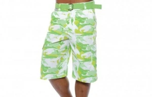 TRUE ROCK 6 POCKETS MEN'S SHORT ASSORTED SIZE COLOR LIME (STYLE MAGNUM-335) - Picture 1 of 1