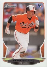 2013 Bowman Draft #4 Manny Machado Rookie Card RC