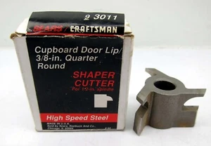 Cortador moldeador redondo de 3/8"" cuarto para puerta de armario Sears Craftsman 93011 - Imagen 1 de 1