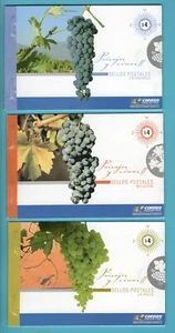 ARGENTINA 3 wine booklets unexploded MNH - Picture 1 of 2