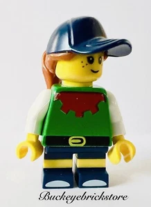 Lego Girl Minifig SANTA ELF Short Legs Forestman Holidays (1 Minifig) - Picture 1 of 3