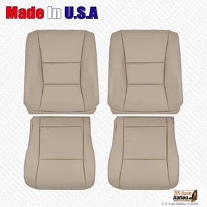 1995 1996 1997 para Lexus LX450 conductor delantero pasajero cuero cubierta de asiento tostado - Imagen 1 de 18