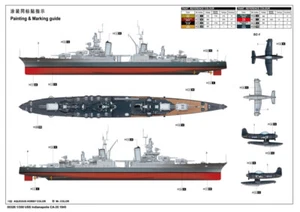 Trumpeter USS Indianapolis CA-35 1/350 Scale 1945 - Picture 1 of 4