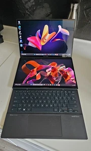 Asus ZenBook Duo Dual 2x 14"FHD+ OLED TOUCH Ultra 7 155H 16GB 512GB (Read Notes) - Picture 1 of 18