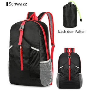 Faltbar Rucksack Damen Tagesrucksack Schulrucksack Daypack Reise Arbeit Backpack - Bild 1 von 15