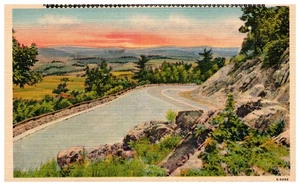 Cartolina d'epoca Draper's Mountain Virginia Draper's Valley John Draper 1774 - Foto 1 di 2