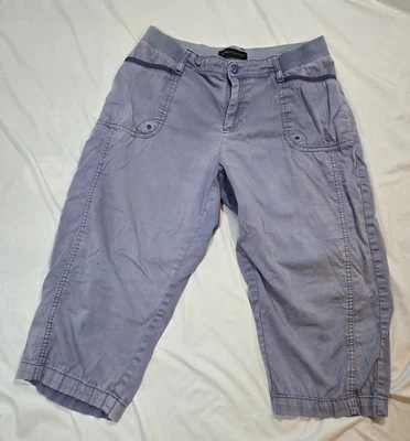 Pantalones capri Lee Platinum Label talla 10 lavanda Foto 1 de 4