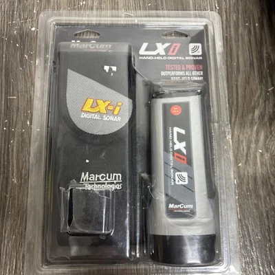 MarCum LX-i Hand Held Digital Sonar Reader Fish Finder Missing Battery #p3 - Image 1 of 3