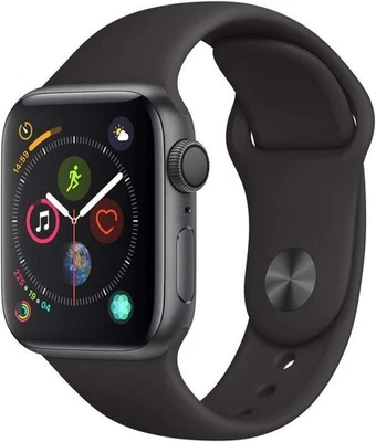 Apple Watch Series 4 44mm Aluminium Case - GPS - Midnight Black -1978 - Image 1 of 4