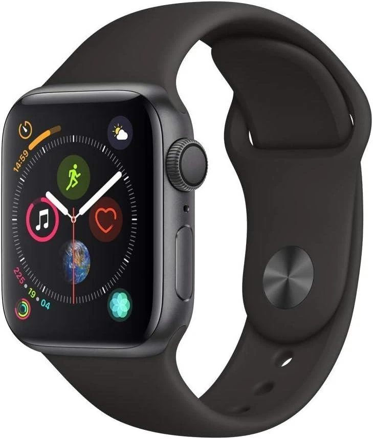 Apple Watch Series 4 44mm Aluminium Case - GPS - Midnight Black -1978 - Image 1 of 4