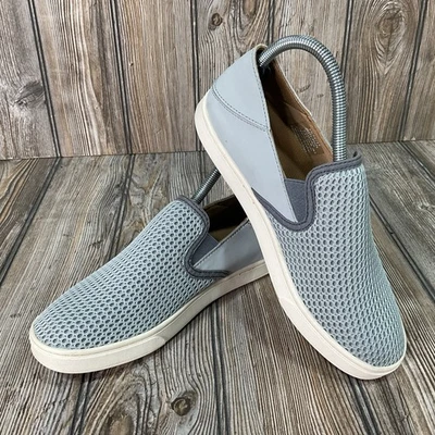 Olukai Pehuea Mujer Zapatos sin Cordones Malla Verano Barco Informal Tenis Azul/Gris 8.5 Foto 1 de 4