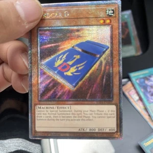Cardcar D (Quarter Century Secret Rare) RA04-EN181 Quarter Century Stampede 1st - Picture 1 of 3