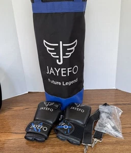 Jayefo Kids Punching Bag Set for Kids Boxing MMA Kickboxing, Gloves Muay Thai - Picture 1 of 9