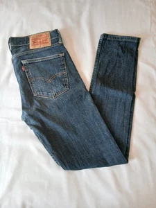Levi 510, Skinny Jeans, 31x30, Mens Tapered Leg, Blue, Used. - Picture 1 of 8