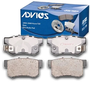 ADVICS Rear Disc Brake Pad Set for 2004-2008 Acura TSX - Braking Tire id - Picture 1 of 5