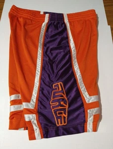VINTAGE Erwachsene Nike Force 2-in-1 gefütterte Shorts Größe Erwachsene Large orange lila 🟣🟠 - Bild 1 von 7