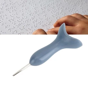 Sattelförmiges Schreibbrett Slate Stylus Für Blinde Menschen Writing Tool Zu NTS - Afbeelding 1 van 10
