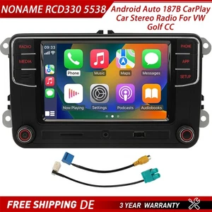 NONAME RCD330 RCD340G 187B Android Auto Carplay Car Radio für VW Golf Tiguan CC - Bild 1 von 9