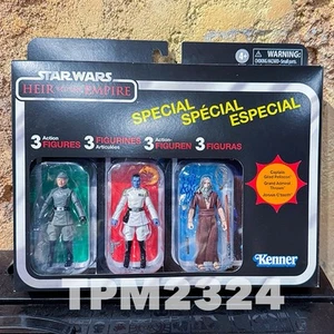 Colección Star Wars Vintage Heredero del Imperio 3pk Thrawn, Pallaeon, C’baoth - Imagen 1 de 2