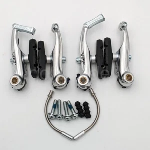 TEKTRO RX1 Mini V-Brake Canti Brake Set,Cyclocross 20.5-36.5mm,Front+Rear,Silver - Picture 1 of 9