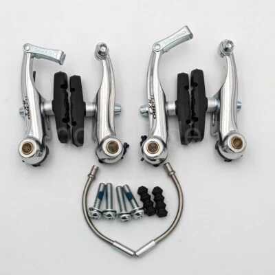 TEKTRO RX1 Mini V-Brake Canti Brake Set,Cyclocross 20.5-36.5mm,Front+Rear,Silver - Image 1 of 4