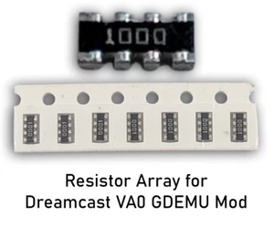 7x Resistor Array for Dreamcast VA0 GDEMU Mod CAY16-1000F4LF 4x 100 Ω Ohm 1206 - Picture 1 of 2