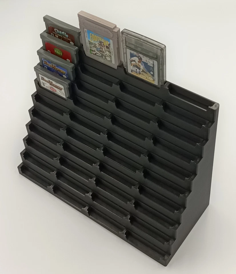 Game Boy Advance, Color, Original Display Stand Tower Holder Case Holds 40 Games - Image 1 of 4