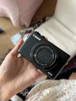 Canon PowerShot G7X Digital Camera 20.3 MP 4.2X Optical Zoom W/SD Card - 90% New - Image 1 of 4